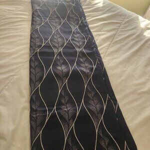 Navy Blue "Easy-Going" brand black out curtains  (2 pack)